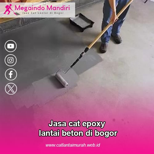 jasa cat epoxy lantai beton bogor